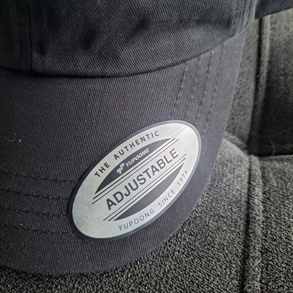 Yupoong Black Adjustable Cap